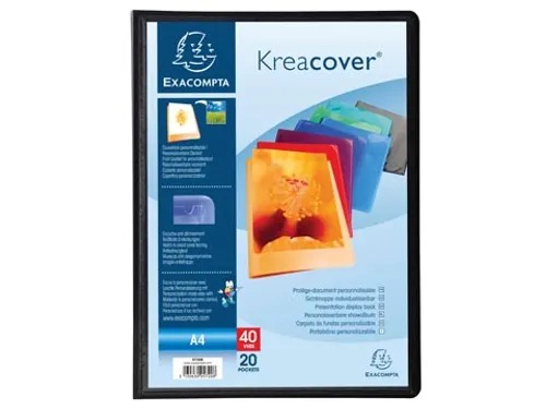 Exacompta Showalbum A4 Kreacover 20 Tas Assorti