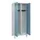 locker voor scheiding van kleding,HxBxD 1950x800x500mm,2vak