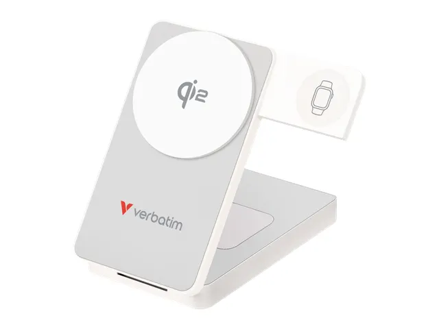 Charge 'n Go Qi2 powerbank 10000mAh magnetisch draadloos opladen wit