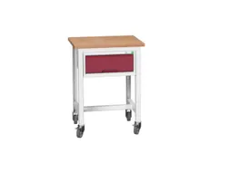 werkbank,verrijdbaar,HxBxD 930x700x600mm,multiplexblad