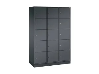 grootvolume-lockersysteem,HxBxD 1950x1220x500mm,3x5vakken,cil.-slot - 2
