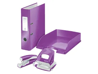 Brievenbak Leitz WOW Plus A4 paars - 3