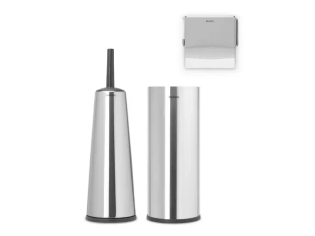 ReNew Toiletaccessoire-set, Brabantia Mat RVS