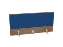 opzetpaneel,v. bureau,aanbouw achter,B 1200mm,NT-cherry,BN6016-blauw