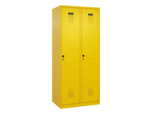 locker,HxBxD 1850x800x500mm,2vak,vak B 400mm,draaigrendel