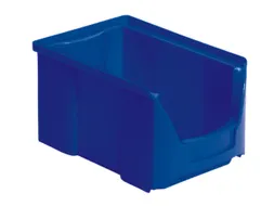 Zichtbak Hxbxd 125x145x230/196mm Pe Blauw