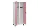 locker voor scheiding van kleding,HxBxD 1950x800x500mm,2vak