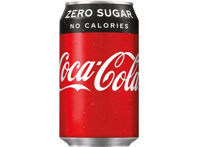 Coca-Cola Zero Frisdrank Fat Blik 33CL Pak van 24 Stuks
