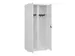 locker voor scheiding van kleding,HxBxD 1850x800x500mm,2vak