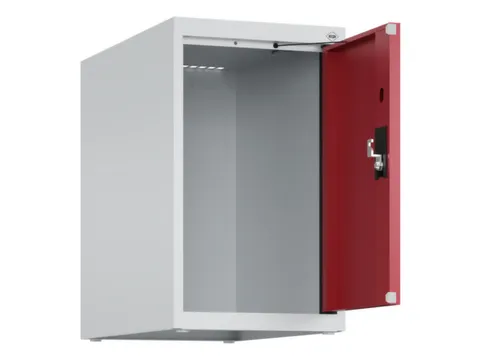 opzetkast,v. locker,1vak.,vak B 300mm,HxBxD 500x300x500mm,cilinderslot