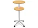 Table haute 4 pieds Hauteur 112cm Plateaux Hêtre Cadre Alu argent