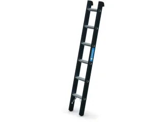 Zwaarlastaanlegladder Aluminium Boom L 1 8M 6Sporten - 2