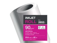 Plotterpapier Ft 914mmx45m, 90 Gram