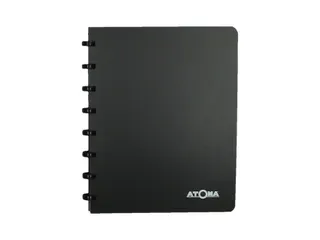 Adresboek Atoma A5 lijn 54vel 90gr PP assorti - 1
