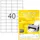 Etiket TopStick 8698 52.5x29.7mm wit 4000 stuks