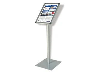 Infodisplay 1250mm Din A3 Staand Aluminium Aluminium Frame - 1