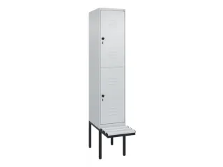 Dubbeldekse dekenkist,HxBxD 2120x400x815mm,1x2vak.,vak B 400mm - 1