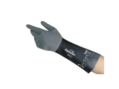 Ansell AlphaTec 53-001 chemische handschoenen, zwart, maat 10, 6 paar