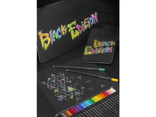 Kleurpotlood Black Edition 12 stuks in bliketui - 9