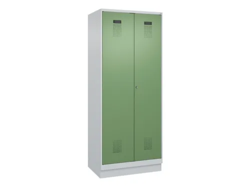 locker voor scheiding van kleding,HxBxD 1950x800x500mm,2vak