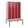 Dubbeldekse dekenkist,HxBxD 1950x1200x815mm,4x2vak.,vak B 300mm
