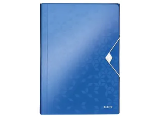 Sorteermap Leitz WOW A4 PP 6 vaks blauw - 1