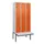 Z-garderobekast,HxBxD 2120x900x815mm,6vak,vak B 300mm,draaigrendel