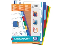 tabbladen A4 XL PP 11-gaatsperforatie onbedrukt