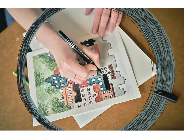 Fineliner Stabilo Sensor Groen 0.3Mm