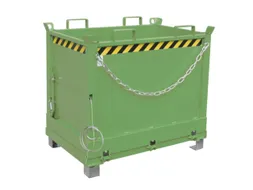 klapbodemcontainer,HxLxB 1160x800x1200mm,0,75m³,hijsogen,vorksloffen