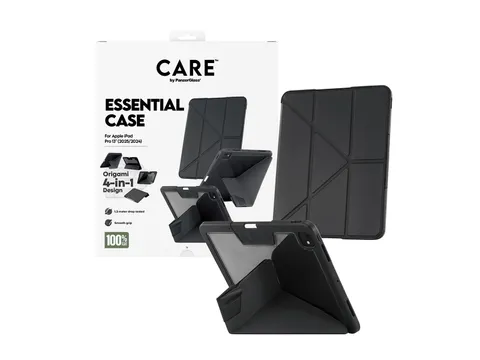 PanzerGlass CARE by Essential Case Black iPad Pro 13 inch (2024-202