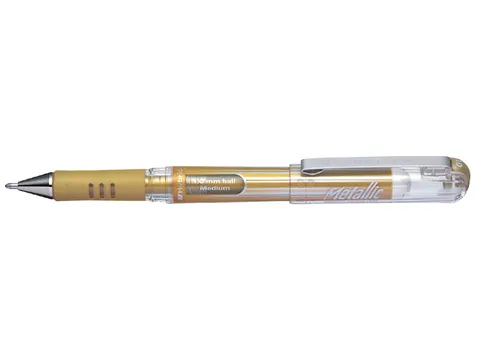 Gelschrijver Pentel K230M goud 0.4mm