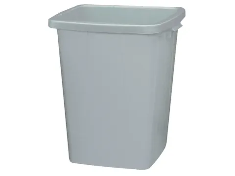 Multifunktionele Bak Pp 610x490x490mm 90 liter 2 Grepen Grijs