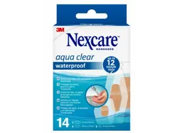 3M Aqua Clear Waterproof Pleister 360° 14 stuks Assorti