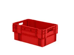 Euronorm Draaistapelbak Pp Hxlxb 270X600X400Mm 50L Rood