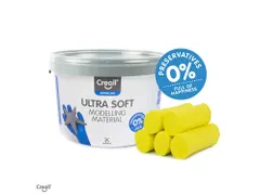 Klei Creall Play-it Ultra Soft helder geel 1100 gram