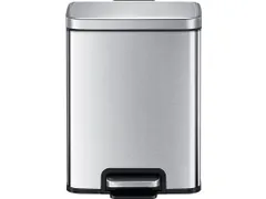 Madison pedaalemmer 6 Liter Zilvermat RVS