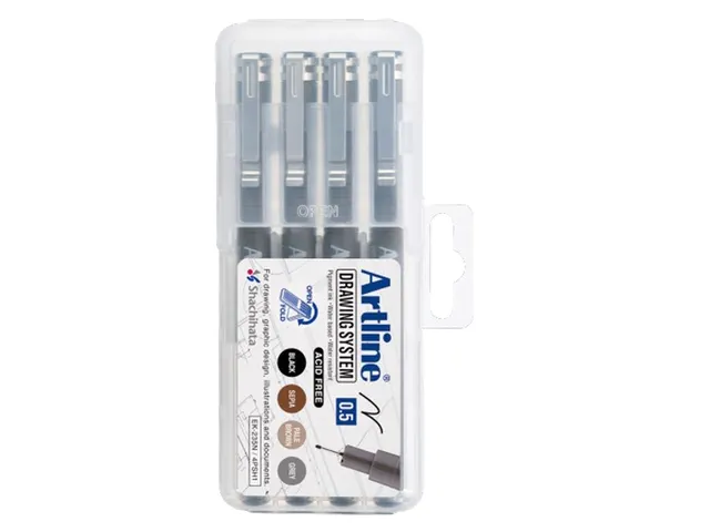 Fineliner Artline technisch 0.5mm assorti