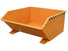 Kiepbak 680x1280x1440mm 0.75m³ 156kg 1000kg Ral2000