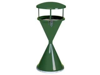Zandasbak Groen 960x440mm Overkapping Ketting En Hangslot - 1