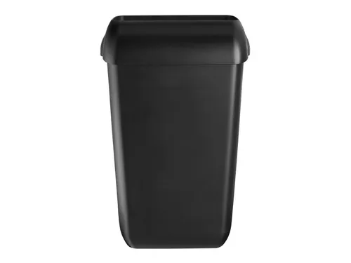 Afvalbak 441454 kunststof mat zwart 43 Liter