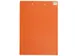 Klembordmap MAUL A4 staand met penlus PVC neon oranje