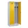 locker voor scheiding van kleding,HxBxD 1950x800x500mm,2vak