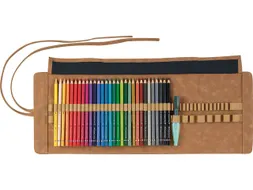 Goldfaber 27 kleurpotloden met puntenslijper en potlood 4B Goldfaber 27 kleurpotloden met puntenslijper en potlood 4B