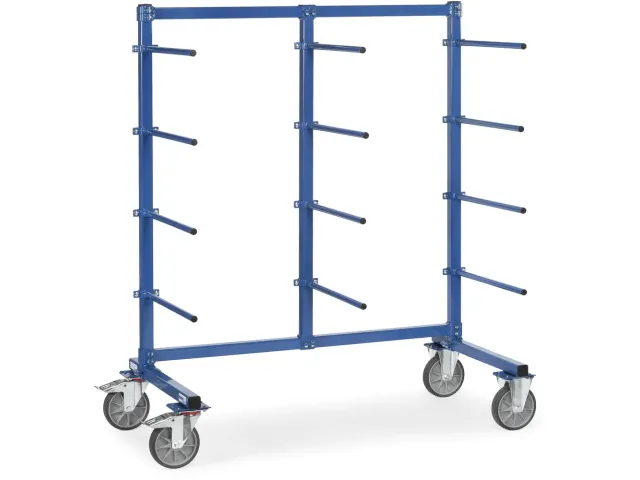 Draagarmwagens 4616-1 Enkelzijdig 500kg 2000x800mm Ral5007 Pvc Slang