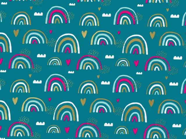 Inpakpapier Colorful kids 200x70cm