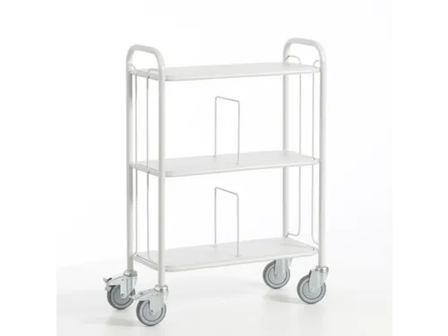 Dossierwagen 150kg 3 Etages 1100x710x290mm Ral7035