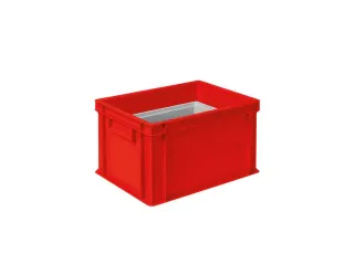 Euronorm-stapelbak,m. isoleerbox,HxLxB 235x400x300mm,22,5/10,4l,PP - 4