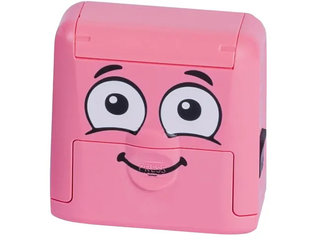 Tampon textile Colop Marky personnalisable rose
