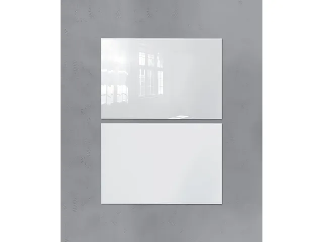 Tableau en verre magnétique XL Sigel 2000x1000x18mm Blanc mat